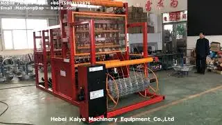 Automatic Fixed Knot Fence Machine Farm | grassland fence making machine