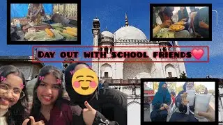 Day out with school friend ❤️😌||  kya ho gaya meri friend girr haye 😱 may apne husse rokk nahi paye 