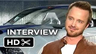 Need For Speed Interview - Aaron Paul (2014) - Racing Movie HD