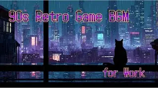 90's Retro Game BGM for Work &mdash; Midnight Save Point 5