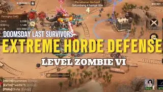 EXTREME HORDE DEFENSE ( Tingkat Level Zombie VI ) 