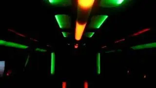 25 Passenger Limousine Bus for Stockyard Station Tour in Fort Worth TX 