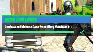 Fortnite - Daily Quest - Retrieve An Evidence Case From Misty Meadows (XP QUEST 10000XP)