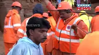 Rescue Operation Underway By Indian Air Force Helicopters In The Chooralmala Area Of Wayanad