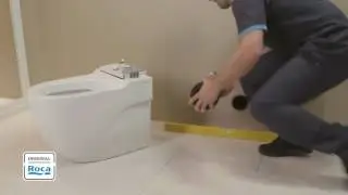 How to install Roca Meridian Floor Standing Toilet