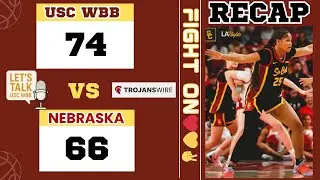 USC Women's Basketball Vs. Nebraska Recap 12-29-2025 #uscwbb #ncaawbb #bigten #jazzydavidson