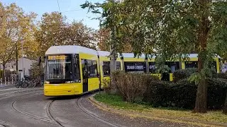 Mitfahrt in der 27 von Pasedagplatz bis S-Friedrichsfelde Ost in GT6-12ZRL 4028