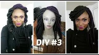 DIY #3: Box Braid Wig Tutorial!(Jumbo)