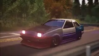 Assetto corsa 道祖神峠(DOSOUJIN TOUGE)AE86 drift test