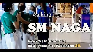 walking at night in SM NAGA CITY Camarines Sur BICOL Philippines 2022  [4K] part 1