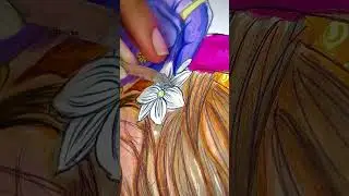 ✨ Radha ji drawing 🌸 | Spiritual Painting 🪔 | Sunny Verma art
