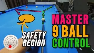 Learn 9 Ball Pool FAST - Guided Cue Ball Position Walkthrough (Rack 32)