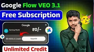Google Flow: Get Unlimited AI Credits FREE! (Step-by-Step)​Google ka Naya Tohfa! 🎁 Unlimited Cred