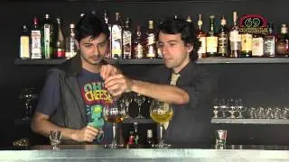 Как приготовить шафрановый мартини | Коктейль с водкой