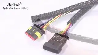 Alex Tech Split Wire Loom Tubing