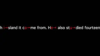 Prolongations On Every Other Word- 