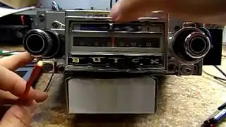 1970 Buick Radio converted to AM FM AUX INPUT with Bluetooth and USB