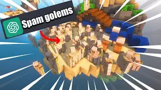 BEDWARS but CHATGPT controls EVERYTHING i DO || Minecraft live stream