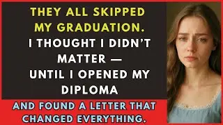I Stood Alone at Graduation - Until a Hidden Letter Revealed the Truth | Family Stories