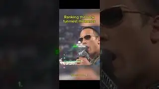 The rock funniest moments😭|#wwe #wwehalloffamer #wrestling #wwestonecold #johncena #wwefan #therock