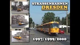 Straßenbahnen in Dresden 1997/99 + 2000 auf den Linien 3 und 14