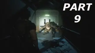 RESIDENT EVIL 3 REMAKE- Walkthrough Gameplay PART 9 -Hunters(Re3 Nemesis)