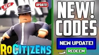 *NEW* ALL WORKING CODES FOR ROCITIZENS 2024! ROBLOX ROCITIZENS CODES