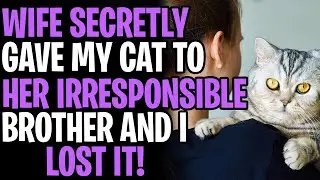 Wife Secretly Gave My Cat Away To Her Irresponsible Brother, I LOST IT
