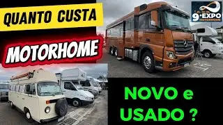 QUANTO CUSTA UM MOTORHOME NOVO E USADO?