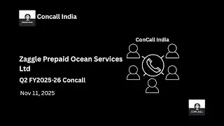 Zaggle Prepaid Ocean Services Ltd Q2 FY2025-26 Concall