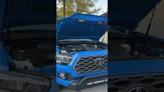 Tacoma hood struts installation