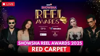 Showsha Reel Awards 2025 LIVE: Star-Studded Red Carpet Moments Filled With Fashion & Elegance | N18V