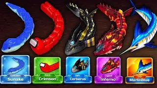 😱 SNAKE CLASH IO: COMMON🆚RARE🆚EPIC🆚LEGEND🆚VIP&mdash;MAX LEVEL SKIN COMPARISON ! WHICH SNAKE IS BEST?🔥#205