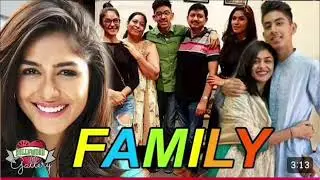 Priyal Gor Family With Parents Brother Sister and Boyfriend 