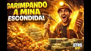 DESCOBRI O SEGREDO NA MINA DE OURO NO GTA RP.