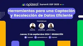 Webinar - Herramientas para una Captación y Recolección de Datos Eficiente