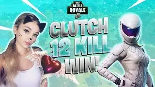 *NEW* Whiteout Skin Win! - Fortnite Battle Royale Gameplay