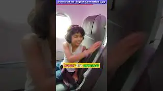 Airplane✈️ related English, Vocabulary and Sentences, Kids Adi Connection #shorts