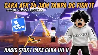 PAKE CARA INI! AFK 24 JAM NONSTOP TANPA DC & CARA BELI REDFINGER YANG HABIS STOK - Fish It Roblox
