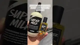 The Lush super milk perfume #lush #supermilk #lushsupermilk #perfume #spray #scent #fyp #newrelease