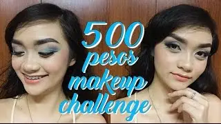 COLORFUL 500 PESOS MAKEUP CHALLENGE! | Fritz Blanche