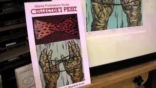 Visiting the Atlanta Printmakers Studio