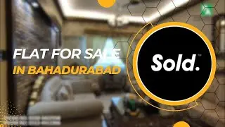 LUXURY FLAT FOR SALE IN BAHADURABAD (MAKKAH TOWER).