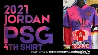 2021 Jordan x Paris Saint-Germain 4th Shirt