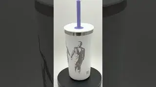 Hydro flask 20oz Tumbler with Straw - Custom Laser Engraved