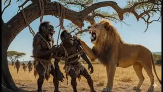 Life 4 1  Millions of Years Ago - Early Humans Battle, Rescue, and Unity in the Wild