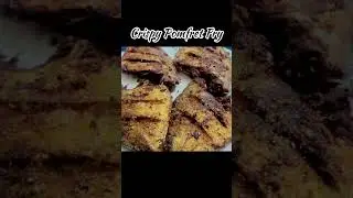 Crispy Pomfret Fry #shorts #youtubeshorts #fryfish