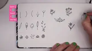Flower Doodles for Beginners | Tutorial