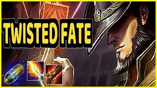 TWISTED FATE VS SYLAS MID GAMEPLAY
