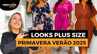 MODA PLUS SIZE e MIDSIZE Primavera Verão 2025
